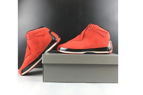 JORDAN 18“ AIR AA2494-601 AA2494-601 RED SUEDE” 0426